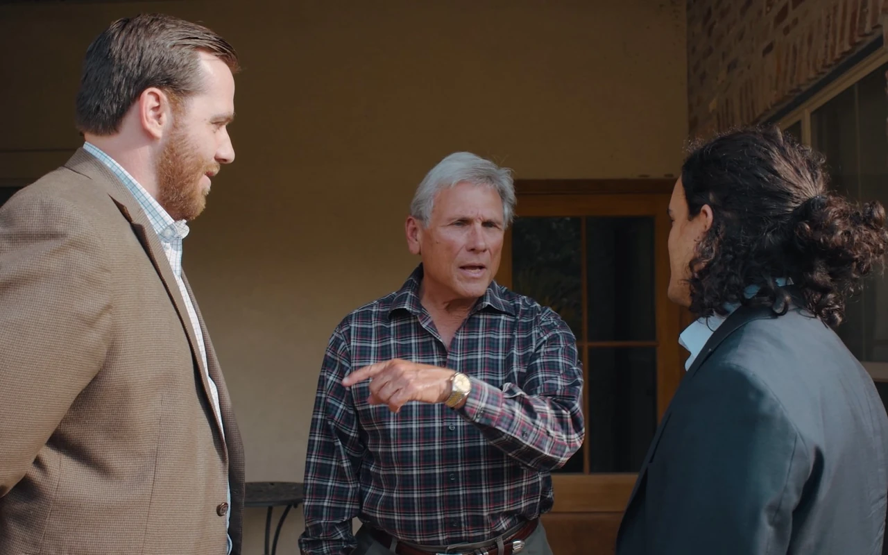 Brian with a client — always available